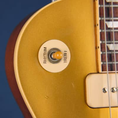 2007 Gibson Les Paul R6 Custom Shop Gold Top image 10