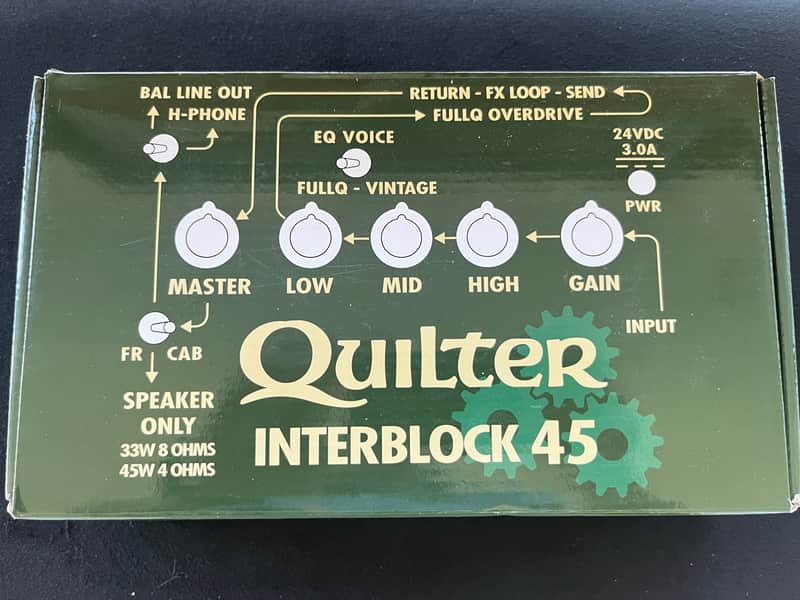 Quilter Interblock 45 45-Watt Guitar Head Pedal