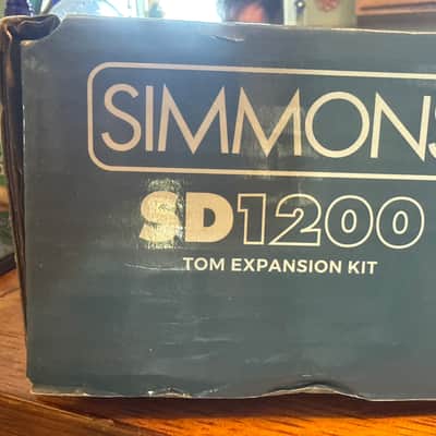 Simmons SD1200 5 piece Electronic Drum expansion Set 2019 - 2020 - Black image 2