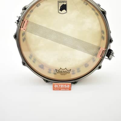 Mapex BPDLMH4460LPW Black Panther Versatus Russ Miller Signature 4 5/8x14" Mahogany/Maple Snare Drum image 5