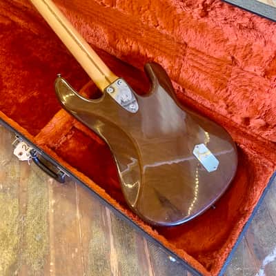LEFTY! -Musicman Sabre Bass c 1978 walnut original vintage Leo fender USA left handed image 3