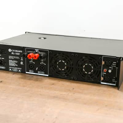 Crown XLi 1500 2-Channel, 450W @ 4Ω Power Amplifier CG013C0 imagen 6