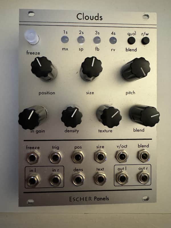 Mutable Instruments Clouds CLONE silver panel image 1