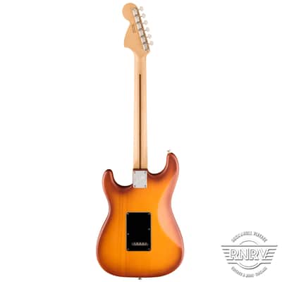 Fender Limited Edition American Performer Timber Stratocaster - Honey Burst image 4
