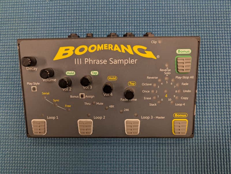 Boomerang III Phrase Sampler 2010s - Black image 1
