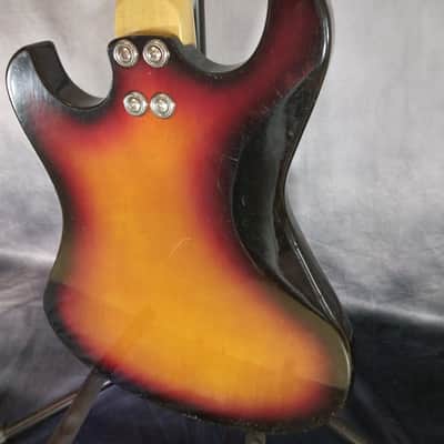 Silvertone Rare, Vintage, Made in Japan, Electric Guitar Model 319-14109? 1960s - Tobacco Burst image 13