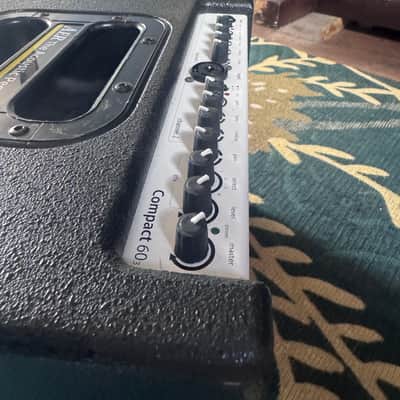 AER Compact 60/4 60-Watt 1x8" Acoustic Guitar Combo 2020s - Black image 6