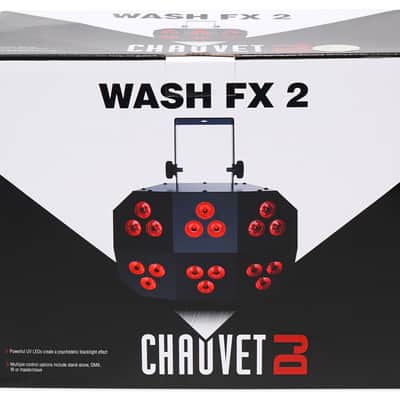 Chauvet DJ Wash FX 2 DMX RGB+UV Eye Candy Effect Dance Floor Party Wash Light image 7