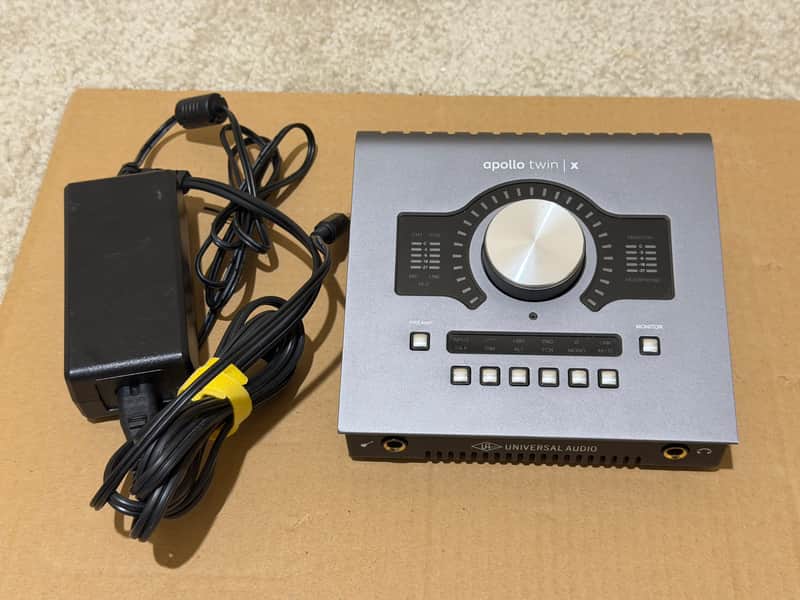 Immagine Universal Audio Apollo Twin X QUAD Thunderbolt 3 Audio Interface 2019 - Gray - 1