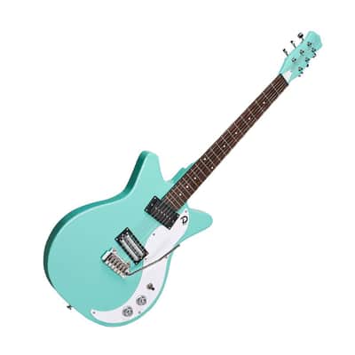 Danelectro 59XT - Dark Aqua with Wilkinson Tremolo (D59XT) image 1