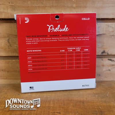 Prelude J1010 Cello String Set - 3/4 Size, Medium Tension Bild 2