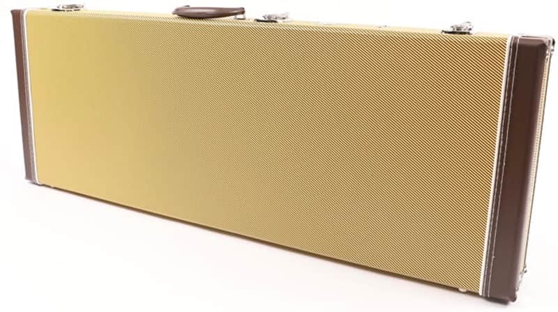 Allen Eden Tweed Hard Shell Guitar Case for Strat / Tele Styles image 1