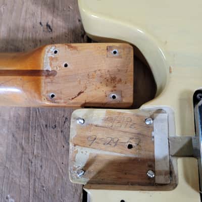 Fender Telecaster Blackguard 1953 - Blonde image 21