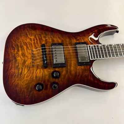ESP E-II Horizon NT-II Tiger Eye Sunburst image 1