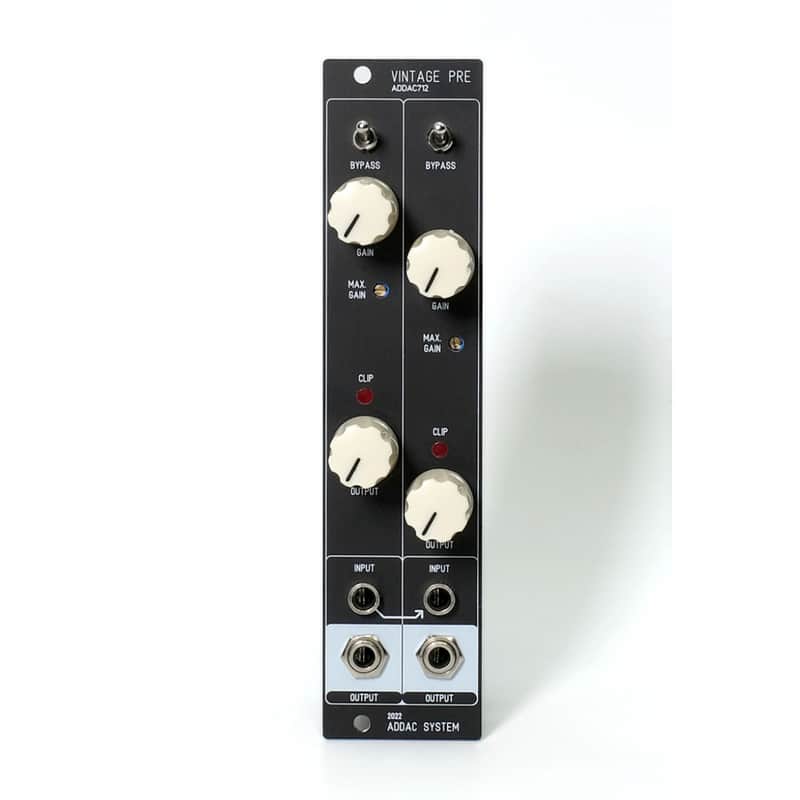 ADDAC System ADDAC712 VINTAGE PRE 2022 - Black image 1