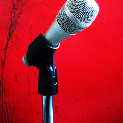 Vintage 1990's Shure SM62 / SM5B Cardioid Dynamic Microphone Low Z w mic clip & mic pouch # 1 image 3