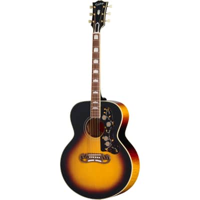Epiphone 1957 SJ-200 Reissue Acoustic Electric Guitar - Vintage Sunburst image 2