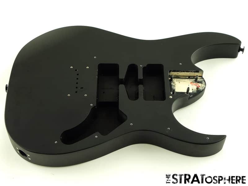 Ibanez GRGR131EX BODY GIO Series Poplar Guitar Parts Black Flat image 1