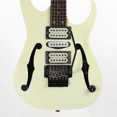 Ibanez PGM30-WH Paul Gilbert Signature with Lo TRS II Tremolo 1995 - 2002 - Vintage White image 12