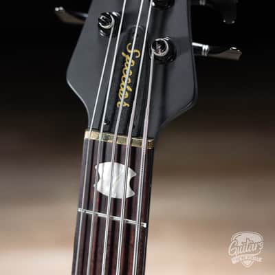 Spector Euro 5 LX 5-String Left-Handed Bass Guitar – Trans Black Stain Matte image 5