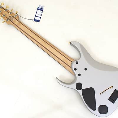 Ibanez RGDMS8 8 String Multiscale Guitar Classic Silver B-Stock image 5