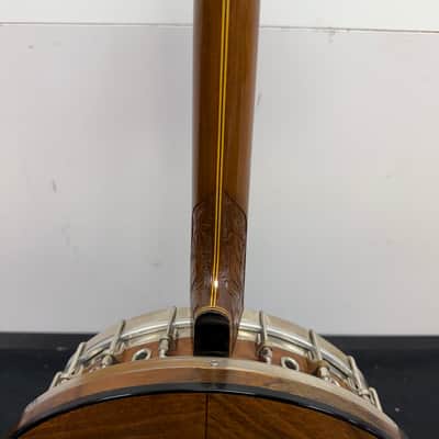 Vintage Gretsch Broadkaster Neck with Orchestrella Body 4-String Tenor Banjo with Resonator and Case image 19