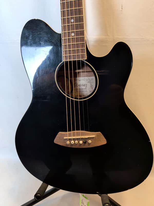 Ibanez TCY10E-BK Talman Acoustic Guitar 2008 - 2018 - Black image 1