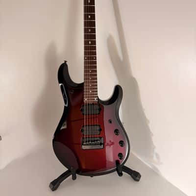 Ernie Ball Music Man John Petrucci JP6 Piezo 2019 Red Pearl Burst image 1