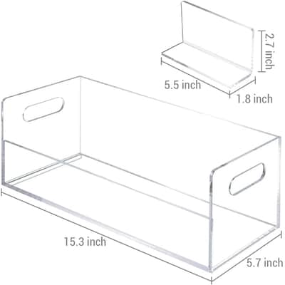 Clear Acrylic Stackable CD Storage Bins (Set of 2) — Studio-Grade Media Organizers for CDs, Sample Libraries & Retro Audio Collections image 4