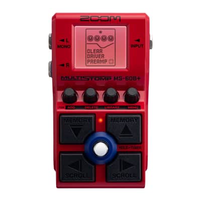 Zoom MS-60B+ Multistomp Bass Effects Pedal image 1
