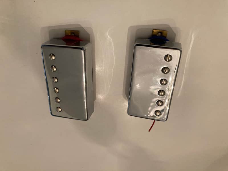 Epiphone Humbucker Pickup Set Chrome image 1