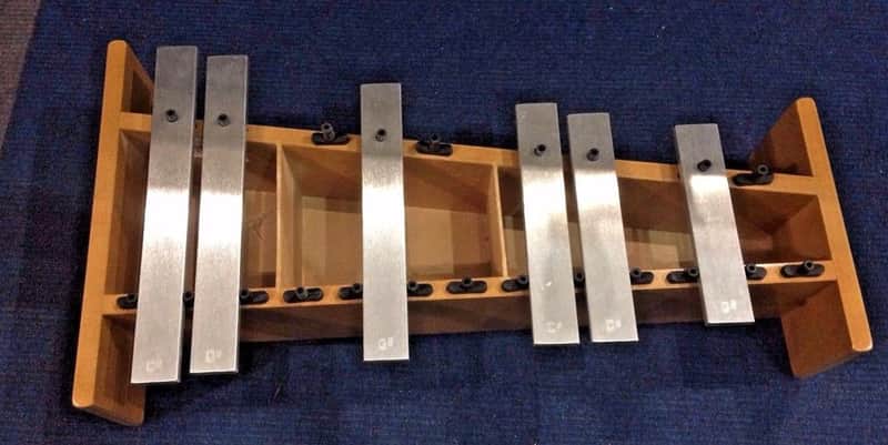 PERCUSSION PLUS PP5018 HARMONY SOPRANO CHROMATIC HALF METALLOPHONE, EX-DISPLAY image 1
