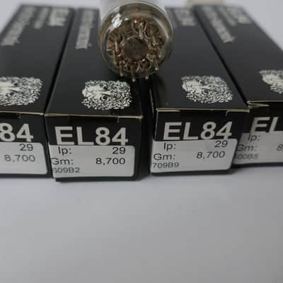 Matched Quad Electro Harmonix EL84 Power Tubes image 2
