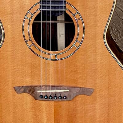Abe Wechter Elite Series 2005 an insane rare Shakti style cutaway w/Abe's scalloped fingerboard. image 10