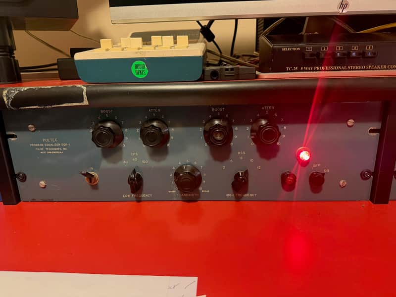 Vintage Pultec EQP-1 Program Equalizer 1950s - Blue Rare! image 1