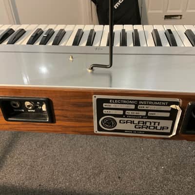 very rare Galanti InstaPiano 1970s Analogue Electric Piano (Synthesizer) Vintage, Italy, 1970s image 4