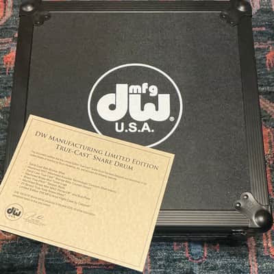 DW MFG True-Cast Limited Edition Bell Bronze Snare Drum, 14" x 4" #71 image 11