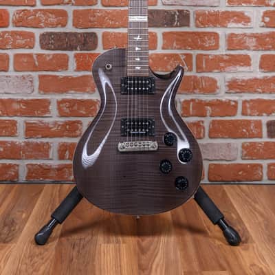PRS Tremonti Trans black Black Flame Maple Top 2001 w/OHSC (Top Refin) image 4