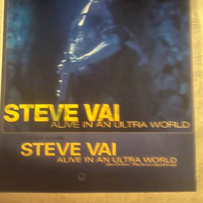 Steve Vai - Alive In An Ultra World - Guitar and Bass tab / tablature Book - Japan image 1