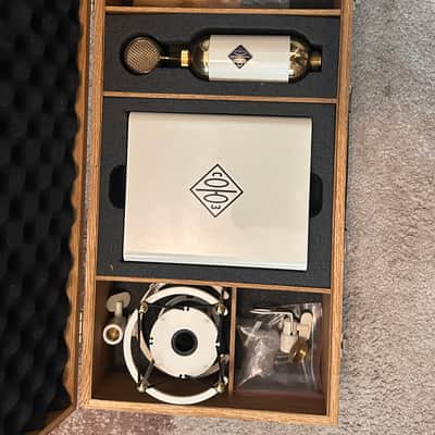 Soyuz Microphones SU-017 v2 Large Diaphragm Cardioid Tube Condenser Microphone 2010s Cream / Brass image 2