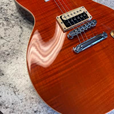 2013 Gibson Les Paul Slash Vermillion Burst 1 Of 1200 image 7