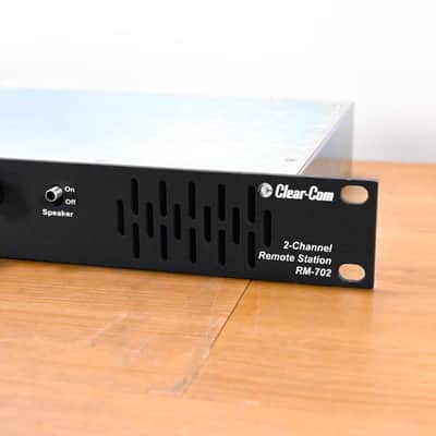 Clear-Com RM-702 1RU 2-Channel Remote Station CG01UW0 image 2