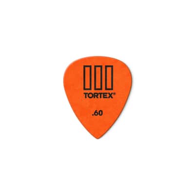 Dunlop Tortex III 462 Picks 0,60 12-Pack, orange - Set of Picks image 1