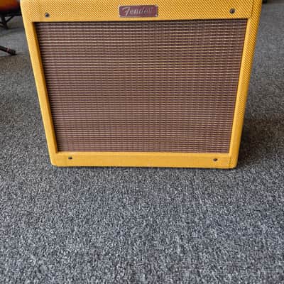 Fender Blues Junior LTD - Lacquered Tweed with Foot Switch and Amp Cover image 1
