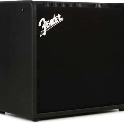 Fender Tim Armstrong Hellcat  Left-Handed Acoustic-Electric Guitar - Natural with Walnut Fingerboard  Bundle with Fender Mustang LT 25 1x8" 25-watt Combo Amp image 3
