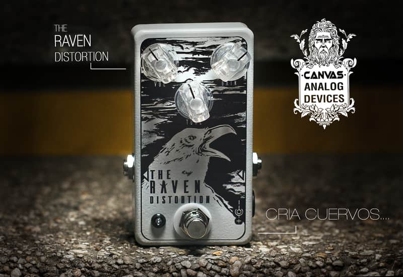 Canvas Analog Devices "The Raven" Distortion Pedal. image 1