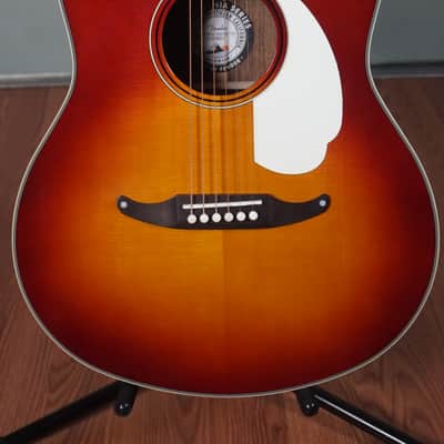 Fender Palomino Vintage, Aged White Pickguard, Sienna Sunburst w/ Vintage-Style HSC image 1