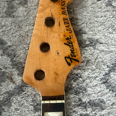 Fender Jazz Bass 1971 Neck - Rosewood Maple image 1