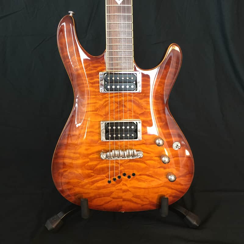 Ibanez SZ520QM Gold Amber Burst image 1