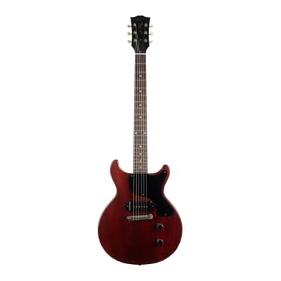 Gibson Custom 1958 Les Paul Junior Double Cut Reissue VOS - Cherry Red image 2